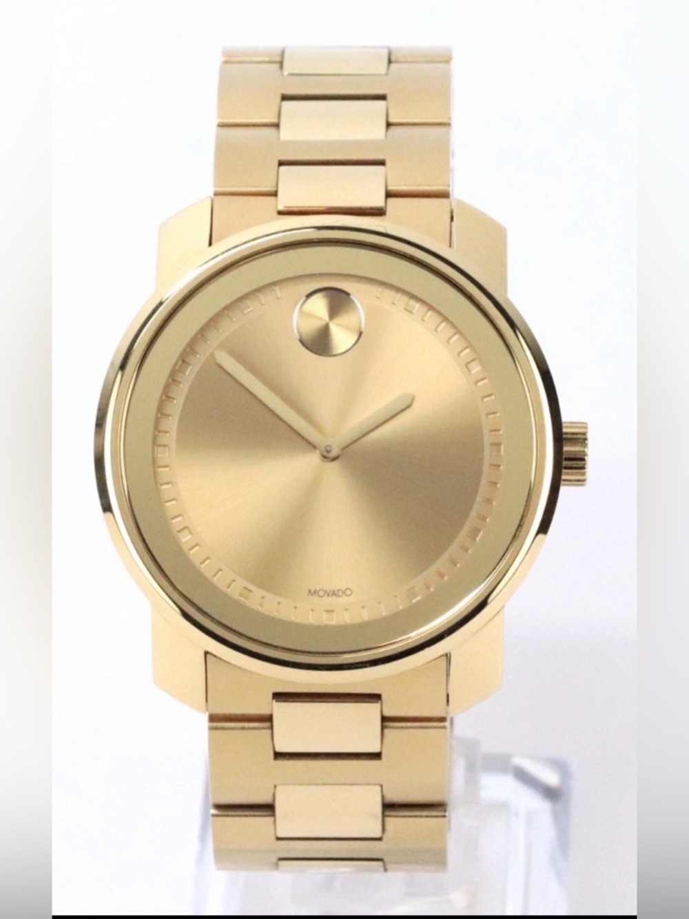 Men's Movado Bold Stainless Steel Gold Tone Watch